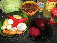 Ciorba cu legume si sfecla rosie (ucraineasca) - Pas 5