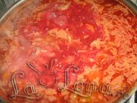 Ciorba cu legume si sfecla rosie (ucraineasca) - Pas 14