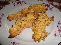 "Piept de pui cu fulgi de porumb, la cuptor" - poza de Nina-Andreea