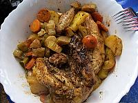 "Legume la cuptor cu pui" - poza de Cori