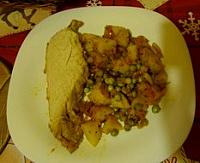 "Legume la cuptor cu pui" - poza de TatianaD