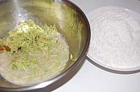 Paine cu dovlecei (zuchini) - Pas 3