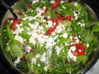 Salata greceasca - Pas 7