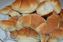 Cornuri pufoase cu rahat(de post)
