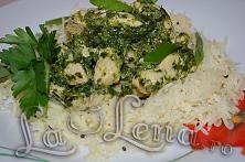 Pui cu spanac(Palak Murgh)