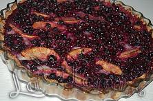 Tarta cu mere si fructe de padure (blat de ovaz)