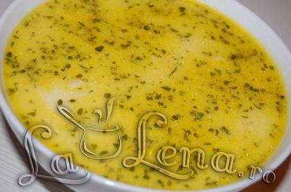 Ciorba de pui a la grec