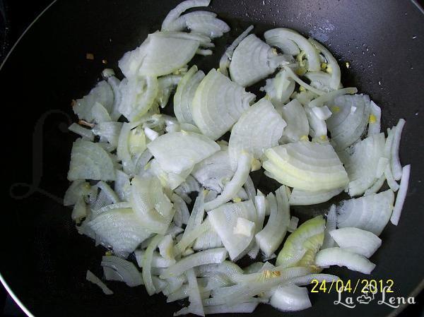 Macrou cu legume la cuptor - Pas 2