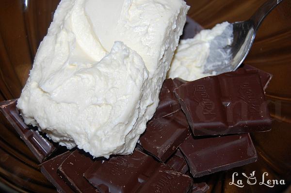 Crema de ciocolata(Ganache) - Pas 1