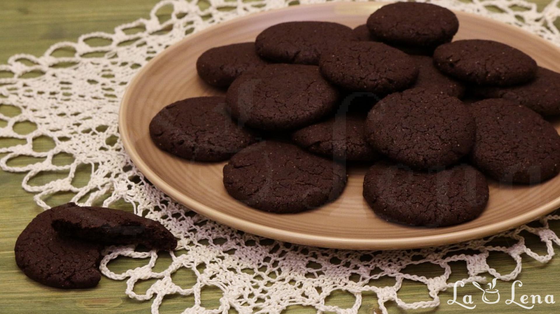 Biscuiti De Ciocolata Cu Dulceata De Post Cu Poze Pe Pasi