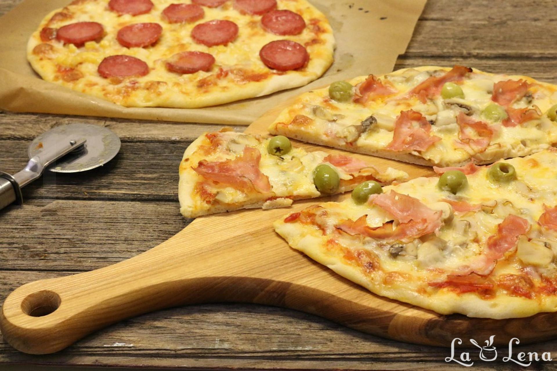 carta Hacer un nombre Estado Pizza lui Gennaro, sau Pizza in stil italian - Pas cu Pas - LaLena.ro