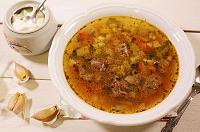 Ciorbă de văcuță, cu legume