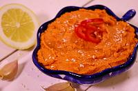Hummus cu ardei copți