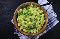 Mâncărică de conopidă cu mazăre verde