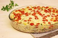 Musaca de dovlecei cu carne și cașcaval