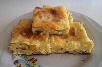 Plăcintă cu brânză cu foi yufka