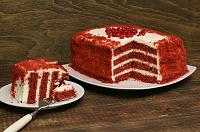 Tort Red Velvet, varianta rapida