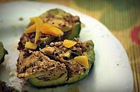 Avocado în tigaie