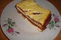 Budincă cu brânză dulce și gem