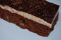 Prăjitura "Brownies Cappuccino"