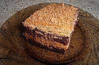 Prăjitură cu cremă Ganache