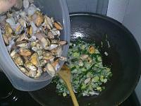 Paste cu fructe de mare - Pas 2