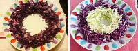Salata de fasole, varza rosie si alba - Pas 3
