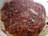 Pere cu ceapa caramelizata - Pas 4