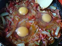 Oua cu legume, in stil turcesc - Menemen - Pas 7