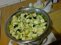 Dovlecei gratinati la cuptor. - Pas 1