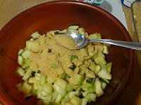 Dovlecei gratinati la cuptor. - Pas 2