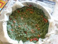 Placinta cu feta, spanac si rosii uscate - Pas 11