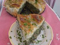 Placinta cu feta, spanac si rosii uscate - Pas 14