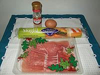 Cornulete cu prosciutto crudo  - Pas 1
