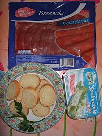 Aperitiv "Bresaola" - Pas 1