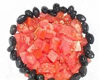 Salata de surimi, legume si orez - Pas 1