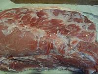 Ceafa de porc la tava - Pas 1