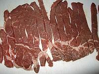 Carne de vita cu ulei de masline - Pas 1