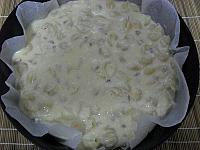 Budinca de paste cu branza de vaci - Pas 6