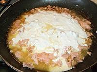 Paste "tagliolini" cu somon - Pas 6