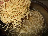 Paste "tagliolini" cu somon - Pas 8