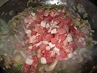 Tarta cu ciuperci si bacon - Pas 3