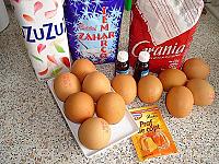 Tort  de crema de zahar ars - Pas 1