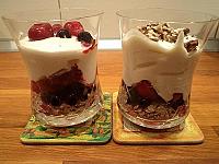 Desert cu iaurt si fructe de padure - Pas 3