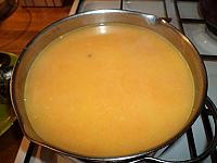 Supa crema de morcovi, cu chili, smantana, patrunjel si ghimbir - Pas 7
