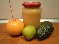 Mousse de avocado cu grapefruit - Pas 1