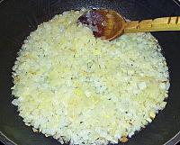Paste cu ciuperci, sunca si sos alb - Pas 2