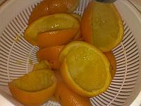 Coji de portocale confiate, metoda rapida - Pas 4