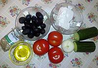 Salata greceasca - Pas 1