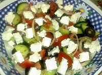 Salata greceasca - Pas 6